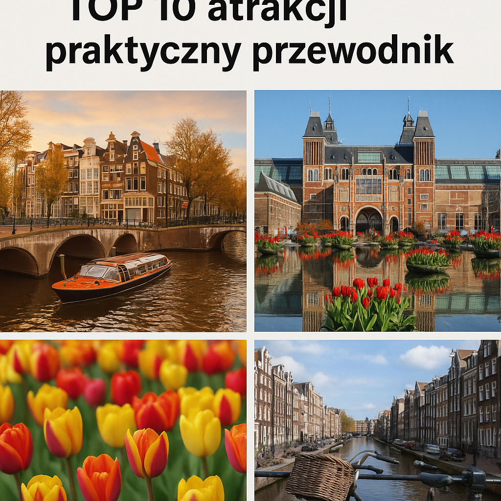 Co zwiedzić w Amsterdamie? TOP 10 atrakcji i praktyczny przewodnik