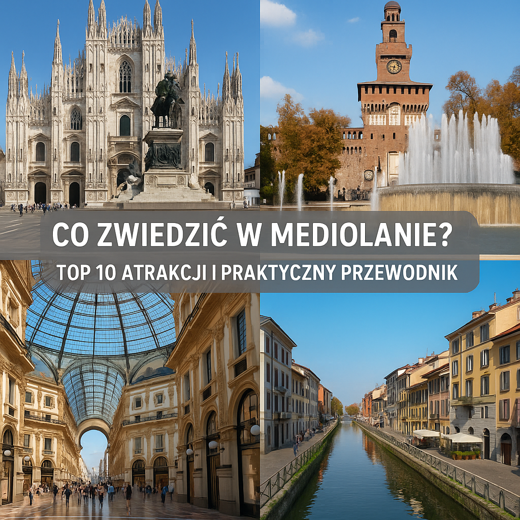 Co zwiedzić w Mediolanie? TOP 10 atrakcji i praktyczny przewodnik