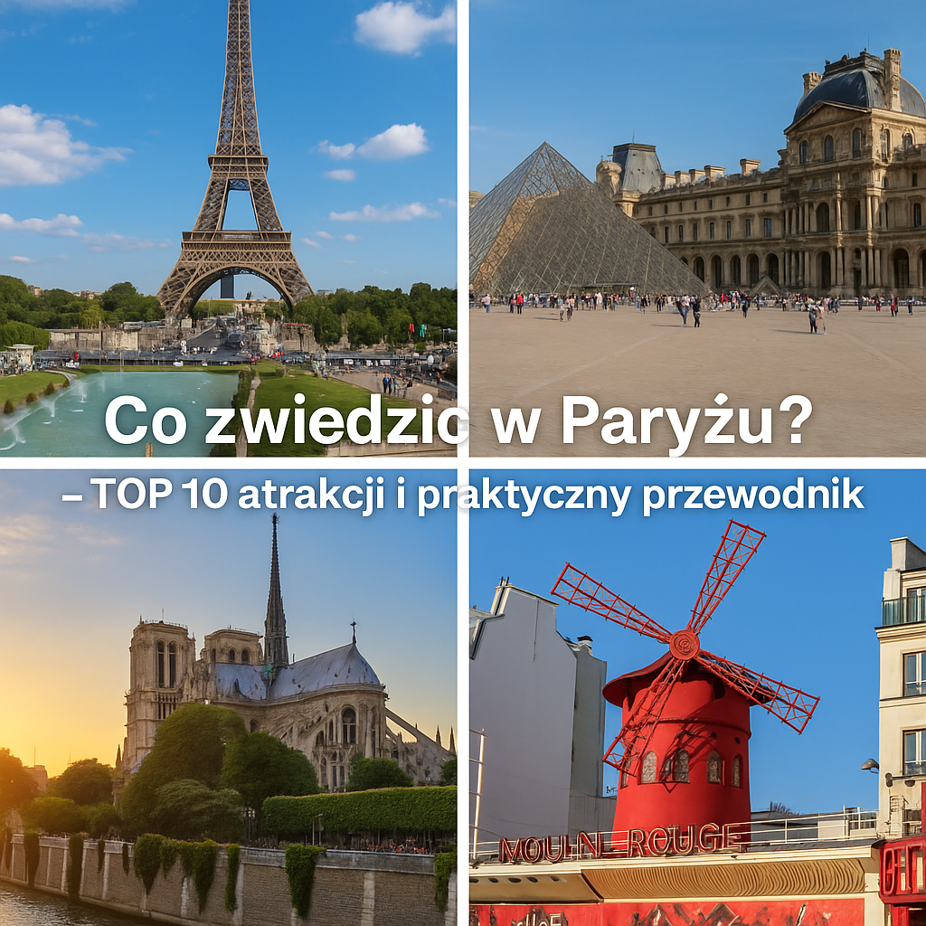 Co zwiedzić w Paryżu? – TOP 10 atrakcji i praktyczny przewodnik