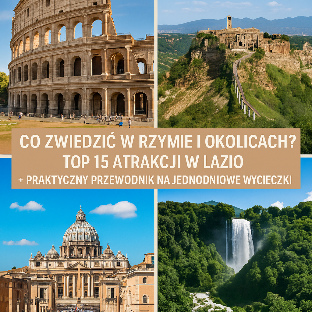 Co zwiedzić w Rzymie i okolicach? TOP 15 atrakcji w Lazio + praktyczny przewodnik na jednodniowe wycieczki
