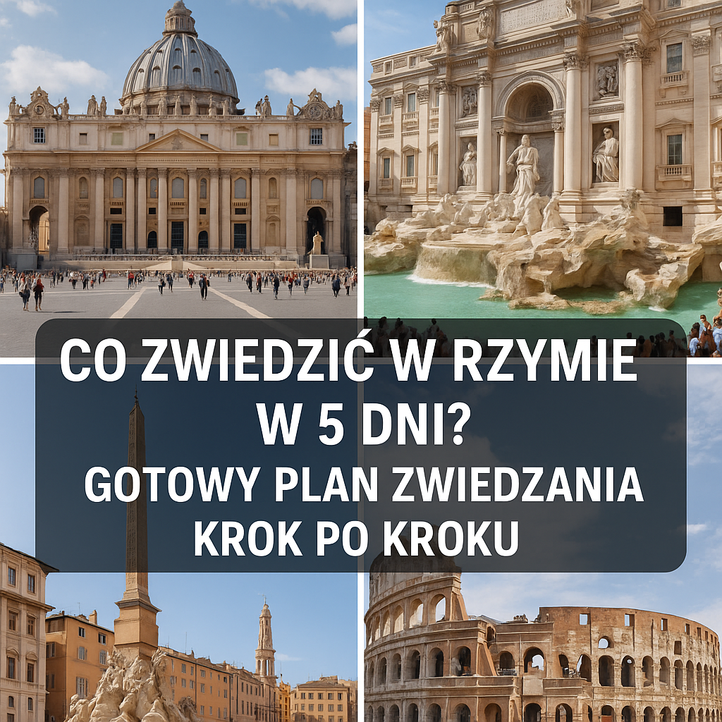 Co zwiedzić w Rzymie w 5 dni? Gotowy plan zwiedzania krok po kroku