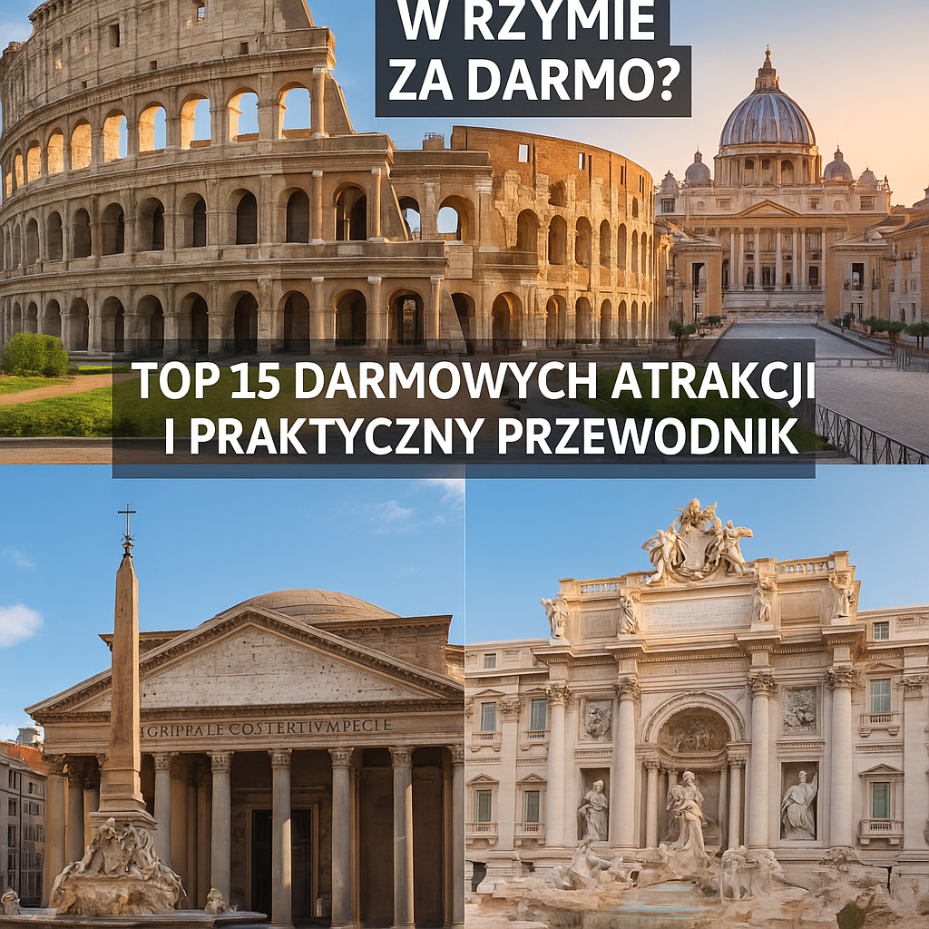 Co zwiedzić w Rzymie za darmo? TOP 15 darmowych atrakcji i praktyczny przewodnik
