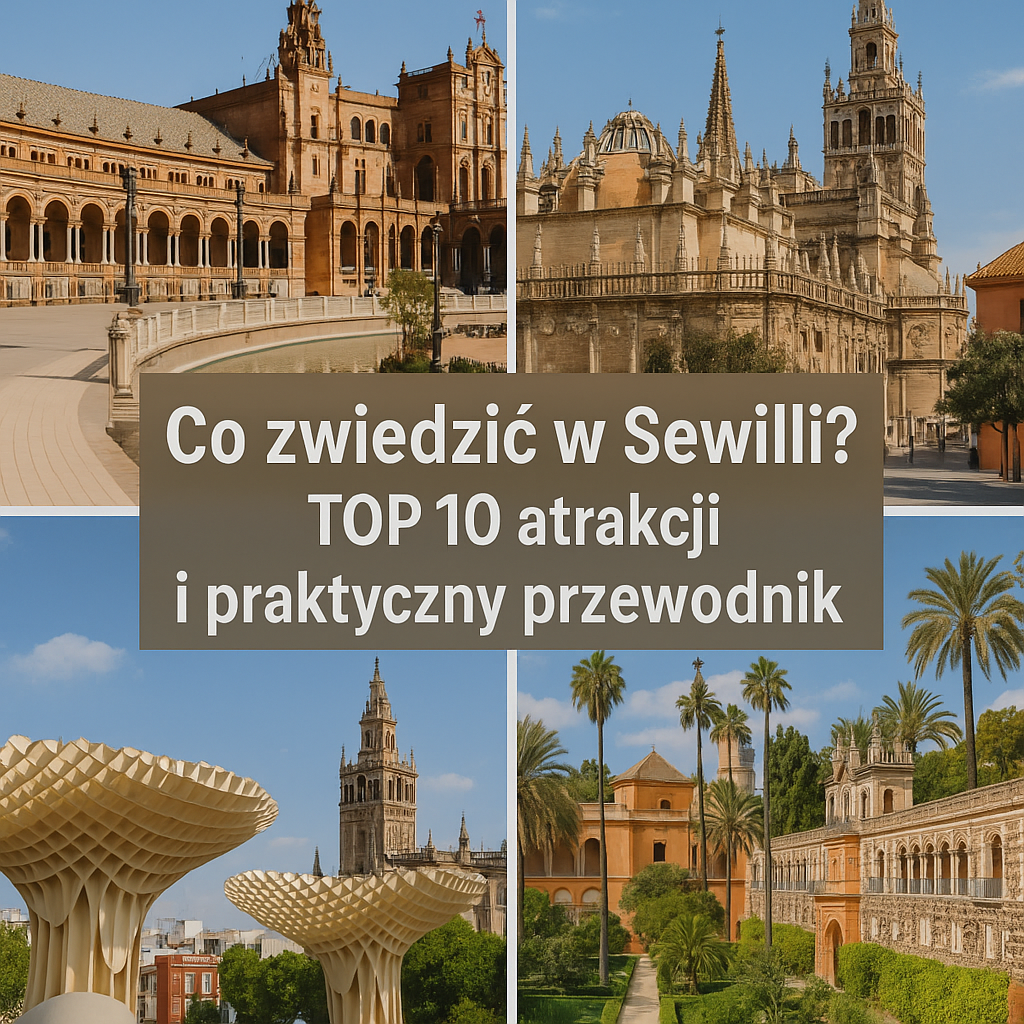 Co zwiedzić w Sewilli? TOP 10 atrakcji i praktyczny przewodnik