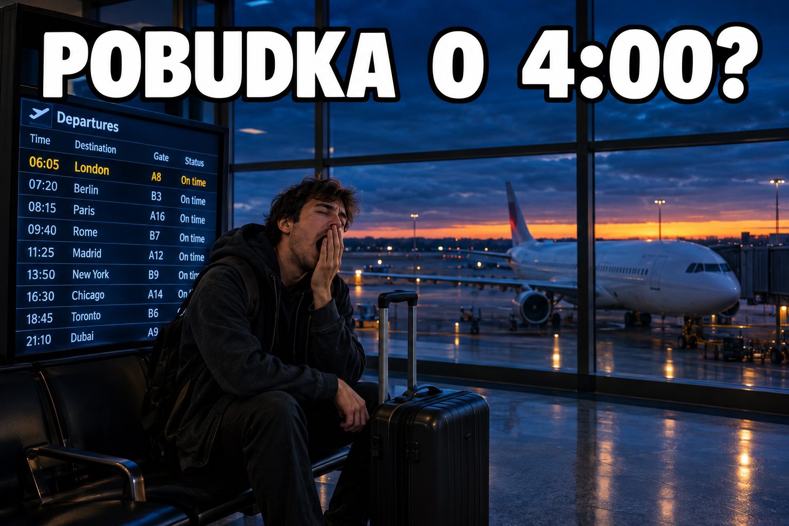 Dlaczego tanie linie każą nam wstawać o 4 rano, a fotel nie odchyla się ani o centymetr?