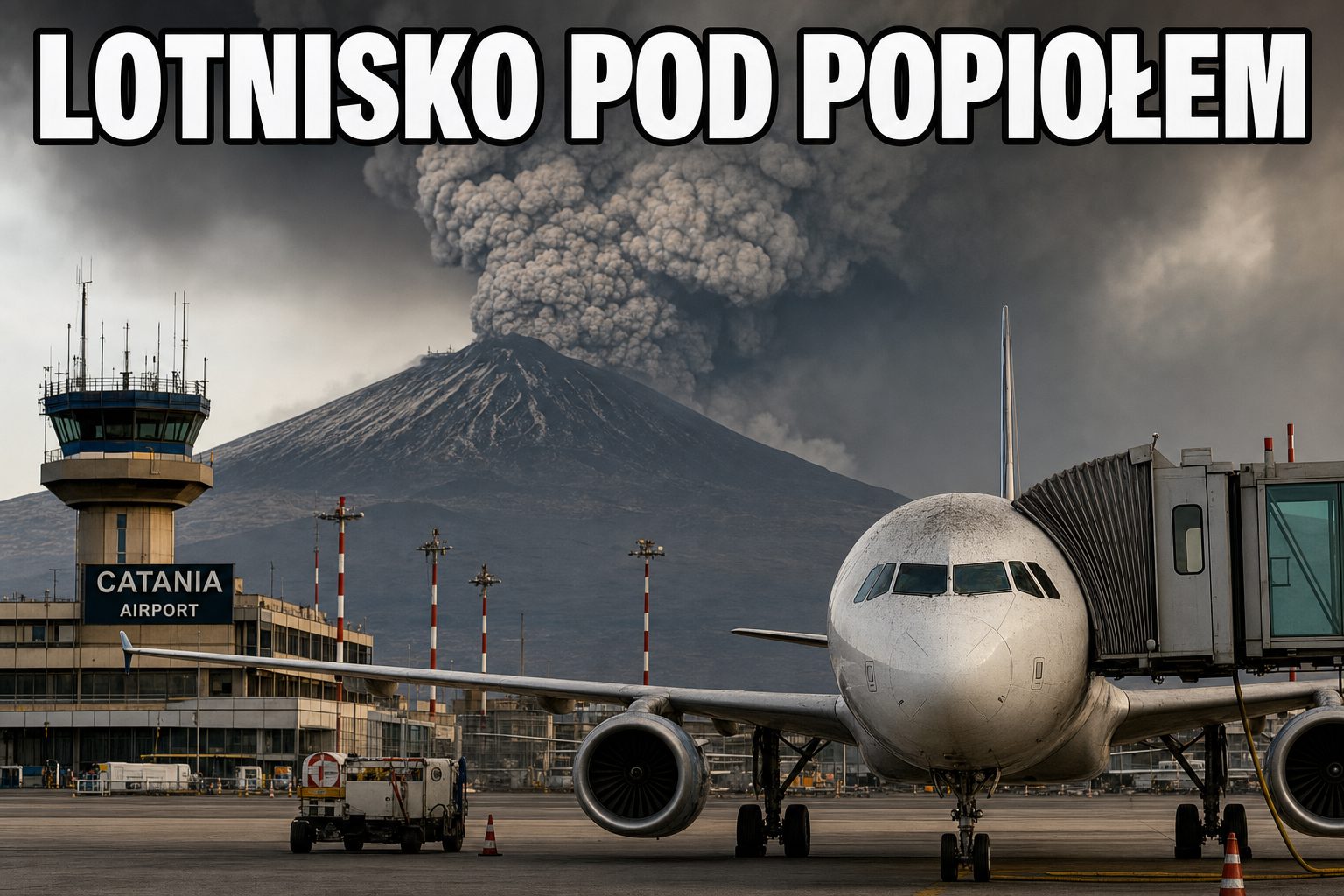 Etna znów sparaliżowała lotnisko w Katanii. Na Sycylii wraca pytanie zadane już w 1999 roku