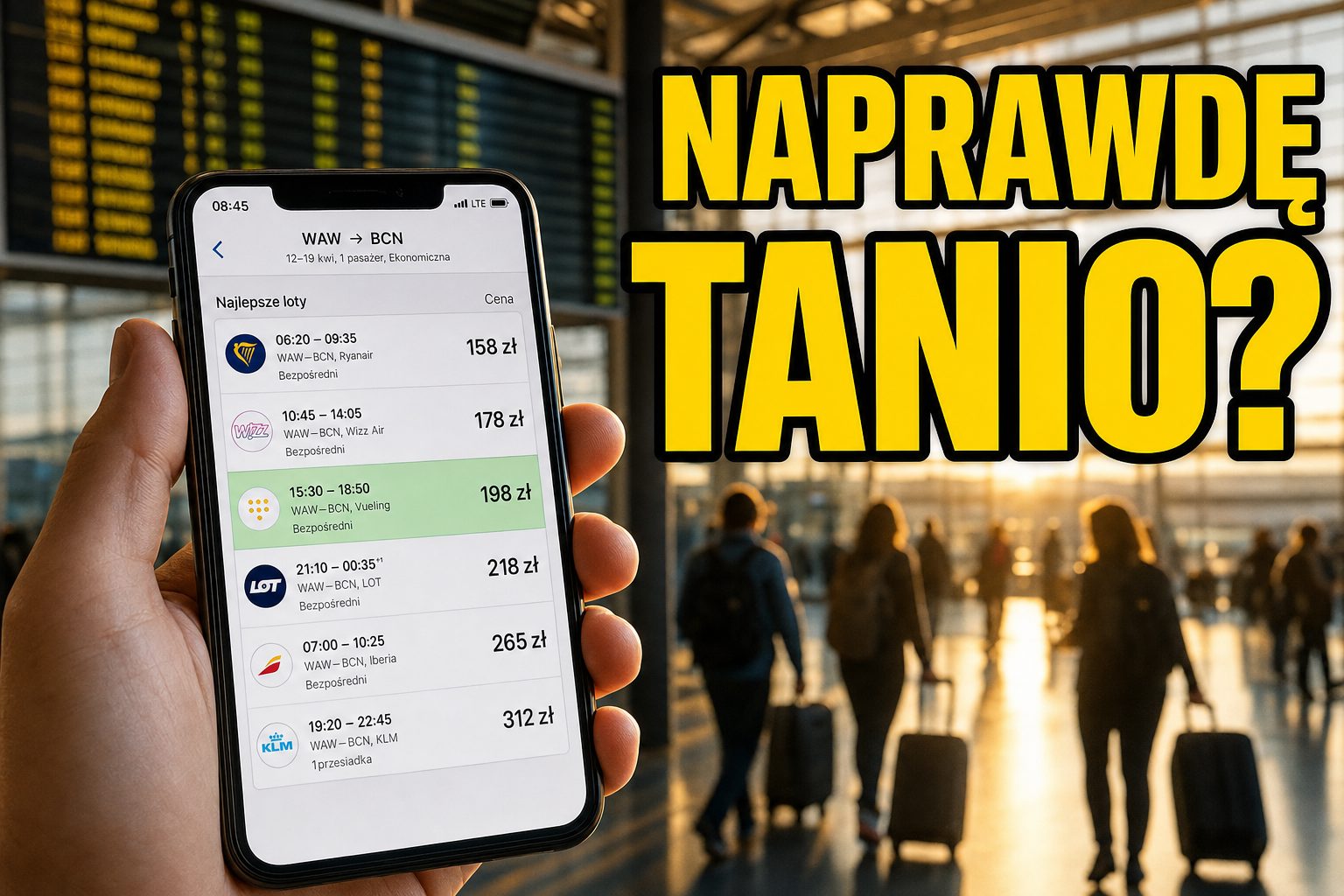 Kiedy cena lotu z Polski to naprawdę okazja, a kiedy tylko tak wygląda