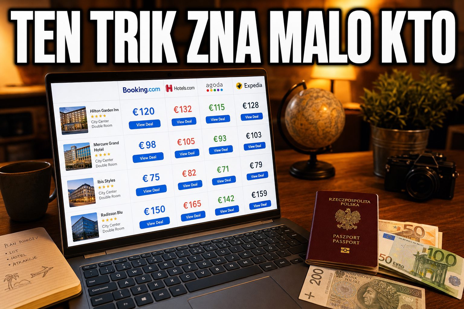 Lot to nie wszystko. Jak zgarnąć tani nocleg i nie przepłacić ani złotówki