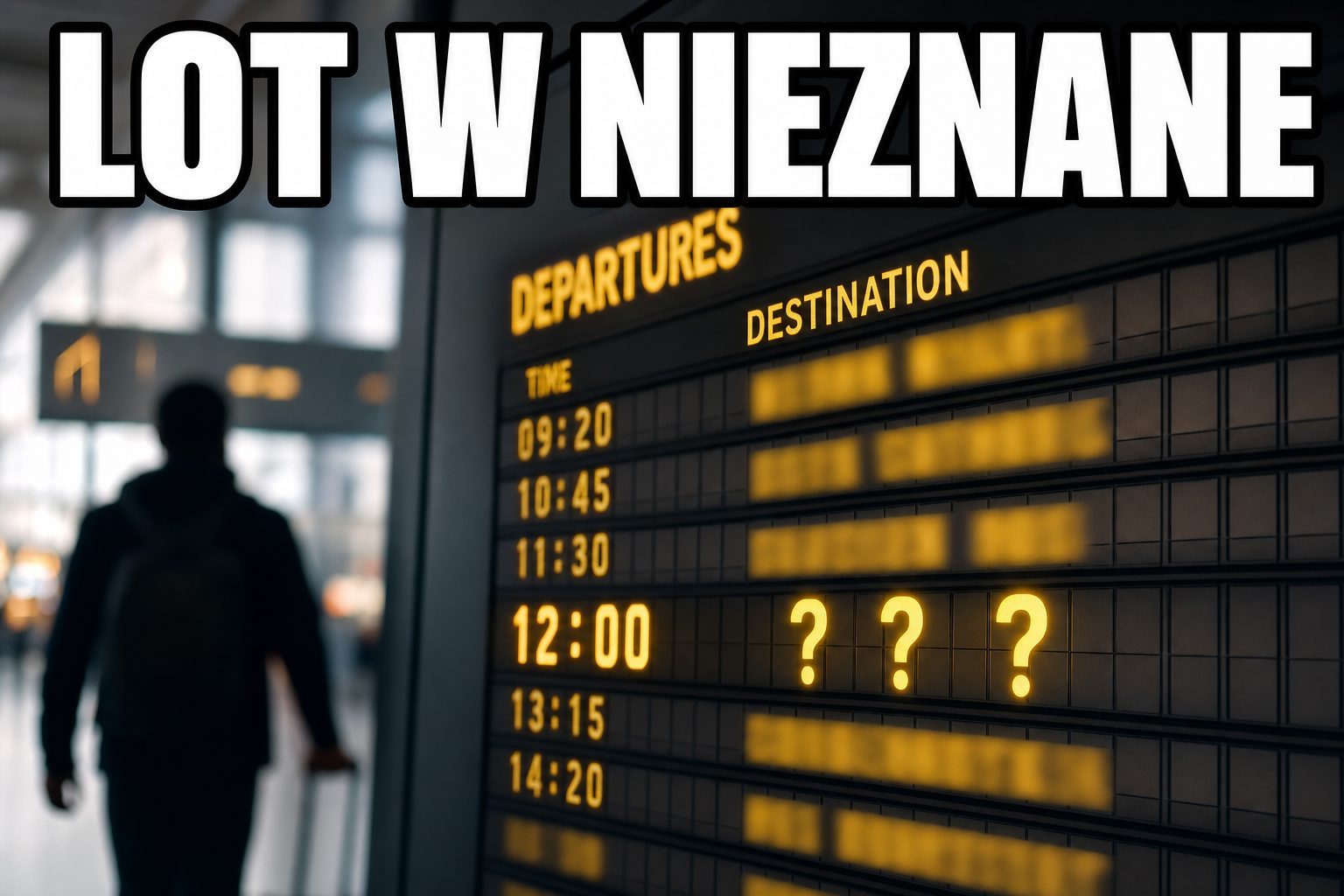 Lot w nieznane z Warszawy. W piątek 50 osób wsiądzie do samolotu, nie wiedząc, dokąd leci