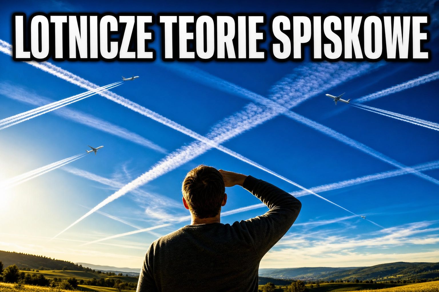Smugi na niebie, lód spadający z toalet i inne lotnicze teorie, które nie chcą umrzeć