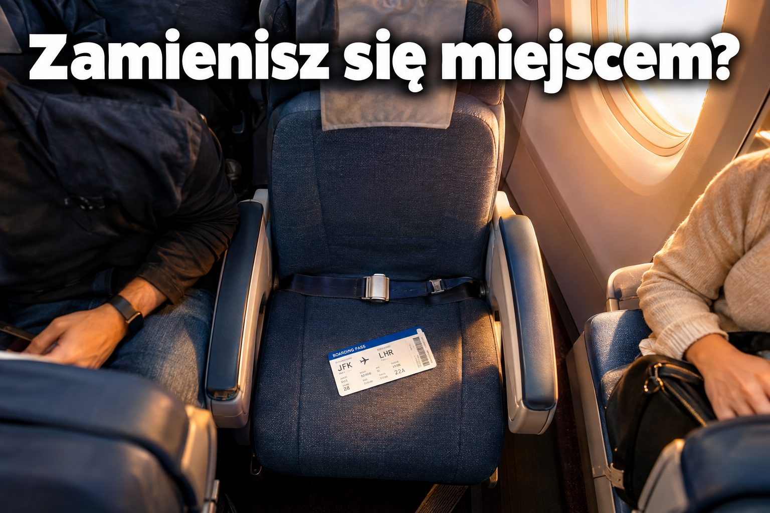 Odmówiła zamiany miejsca w samolocie. Sąsiadka przepłakała trzy godziny lotu [WIDEO]