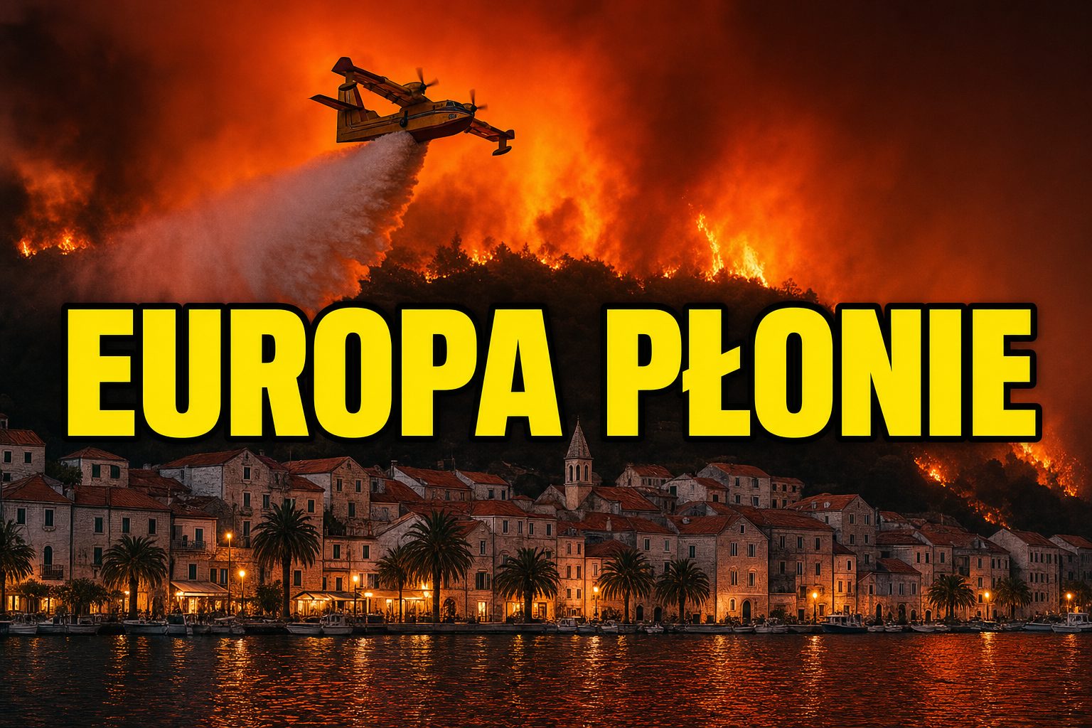 Południowa Europa w ogniu: gdzie naprawdę płonie, gdzie już ugaszono i czy turysta ma się czego bać