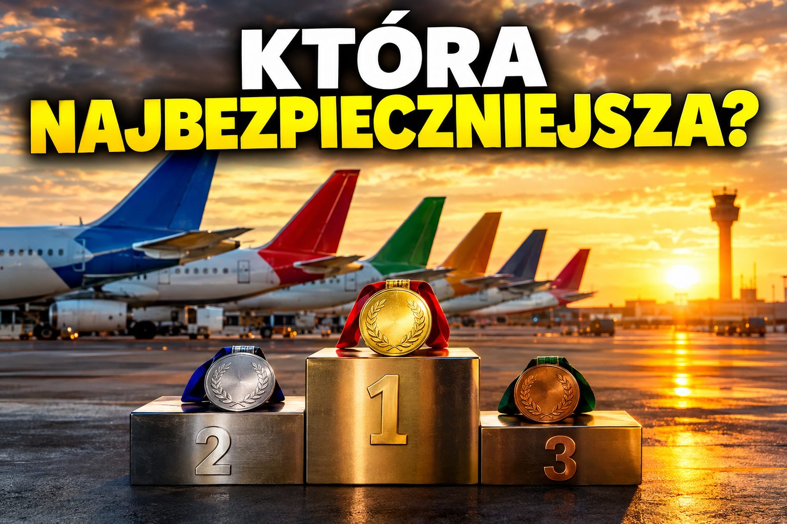 Ranking bezpieczeństwa europejskich linii lotniczych. Wynik jednej taniej linii wielu zaskoczy