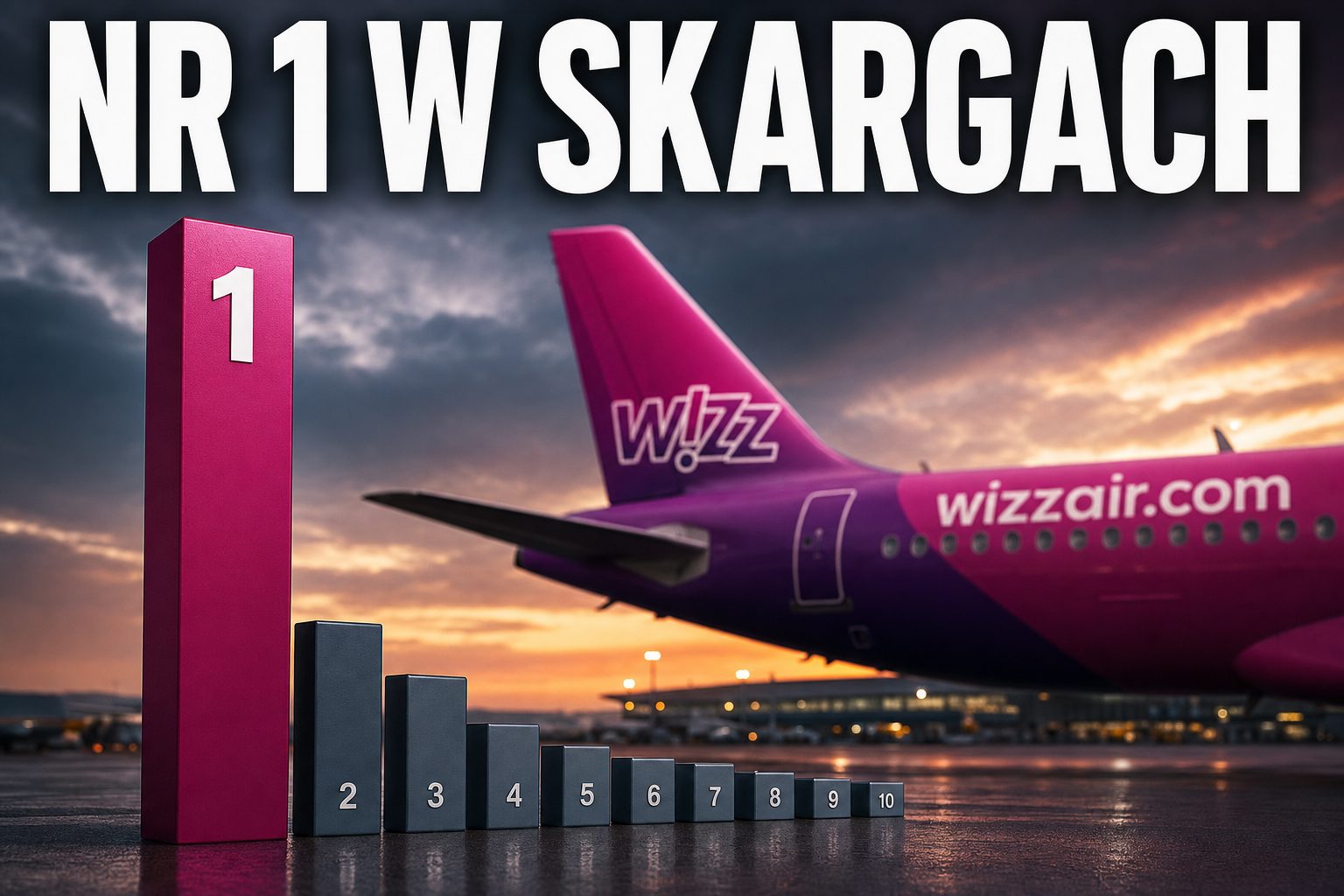 Wizz Air zebrał najwięcej skarg w Wielkiej Brytanii - Ryanair aż cztery razy mniej